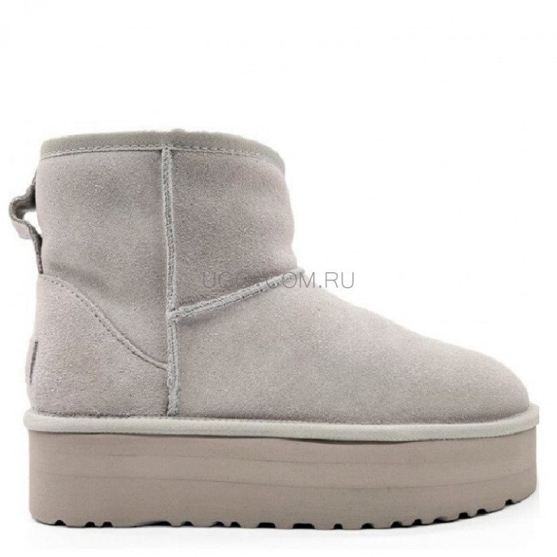 UGG Classic Mini Platform Grey Violet