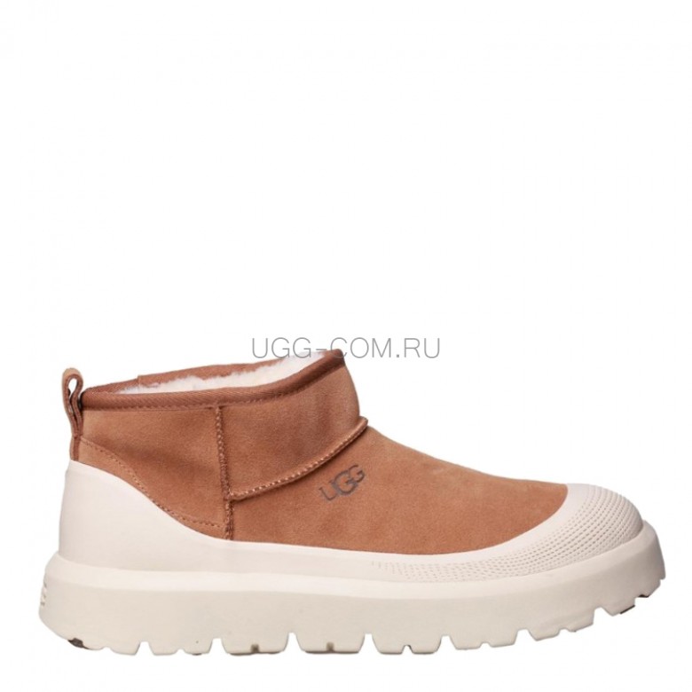 UGG Men's Ultra Mini Hybrid Chestnut
