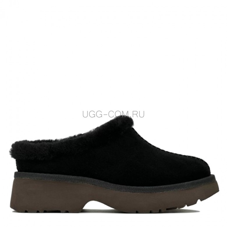UGG New Heights Cozy Clog Black