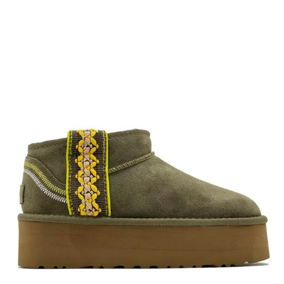 Ultra Mini Braid Platform Khaki
