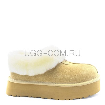 Platform Slipper Camel