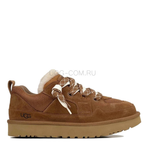 Mens Lowmel Low Sneakers Chestnut