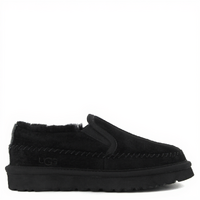 Mens Stitch Slip On Black