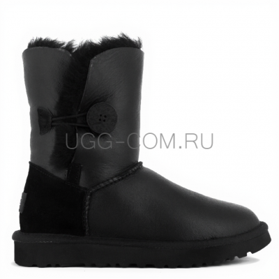 Kids Bailey Button Metallic Black