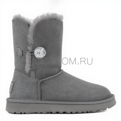 Bailey Button Bling Grey