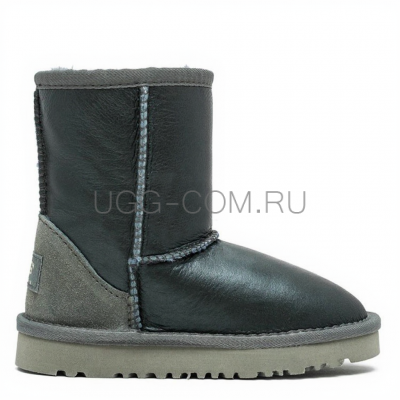 Kids Classic Short Metallic Grey