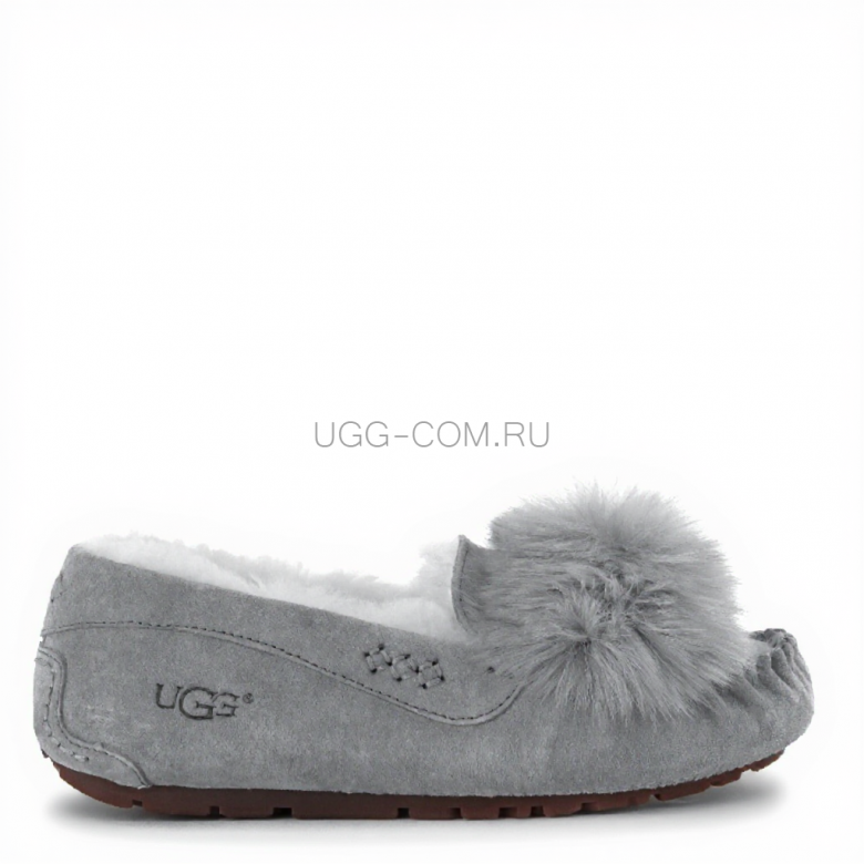 UGG Dakota Pom Pom Grey